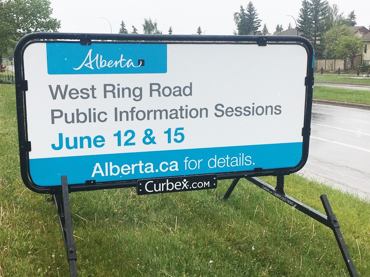 WCRR road sign